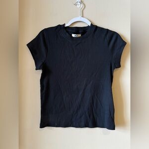 MADEWELL Classic Black Crewneck Tee